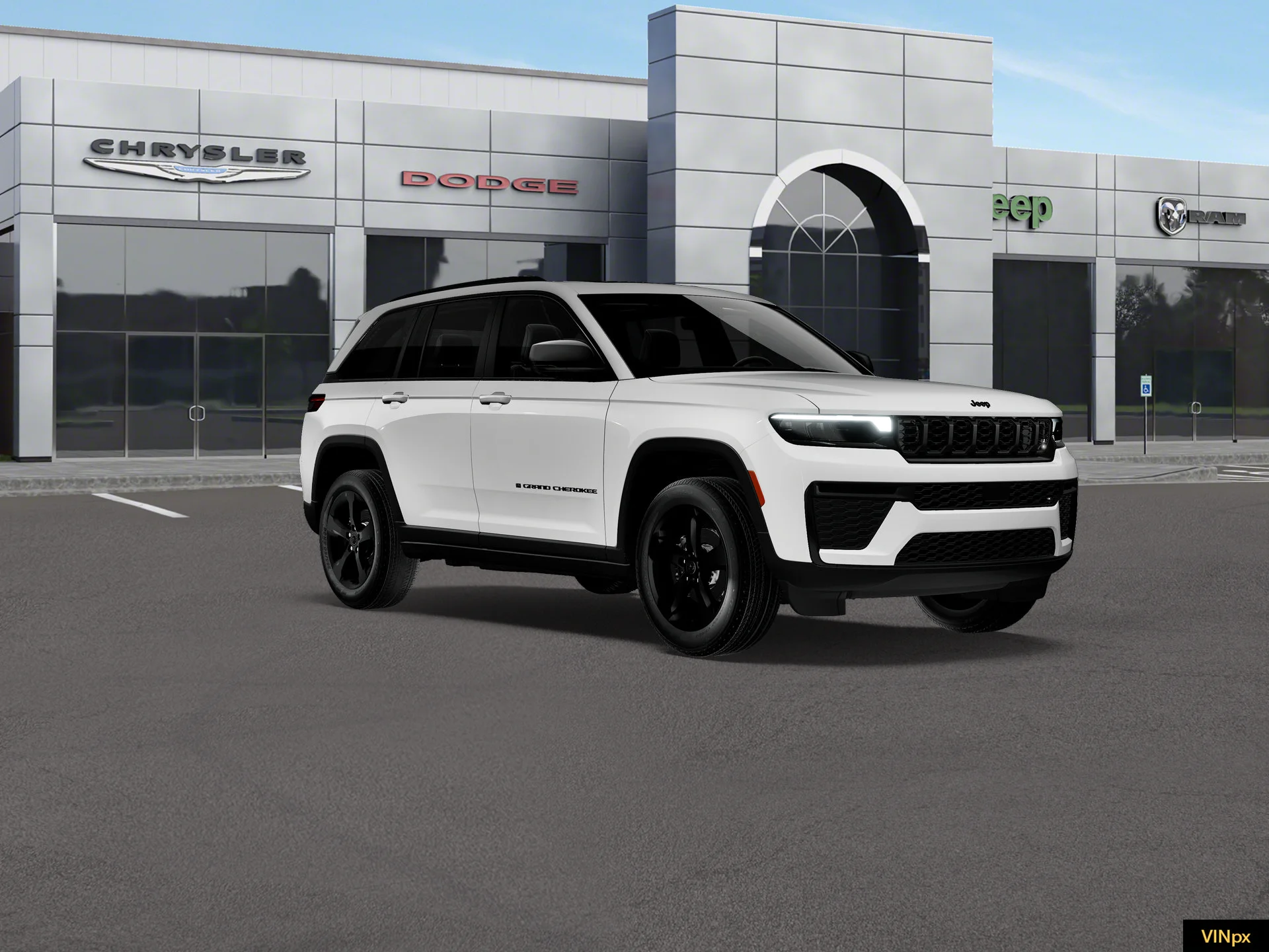 New 2027 Bright White Clearcoat Jeep Limited image 2