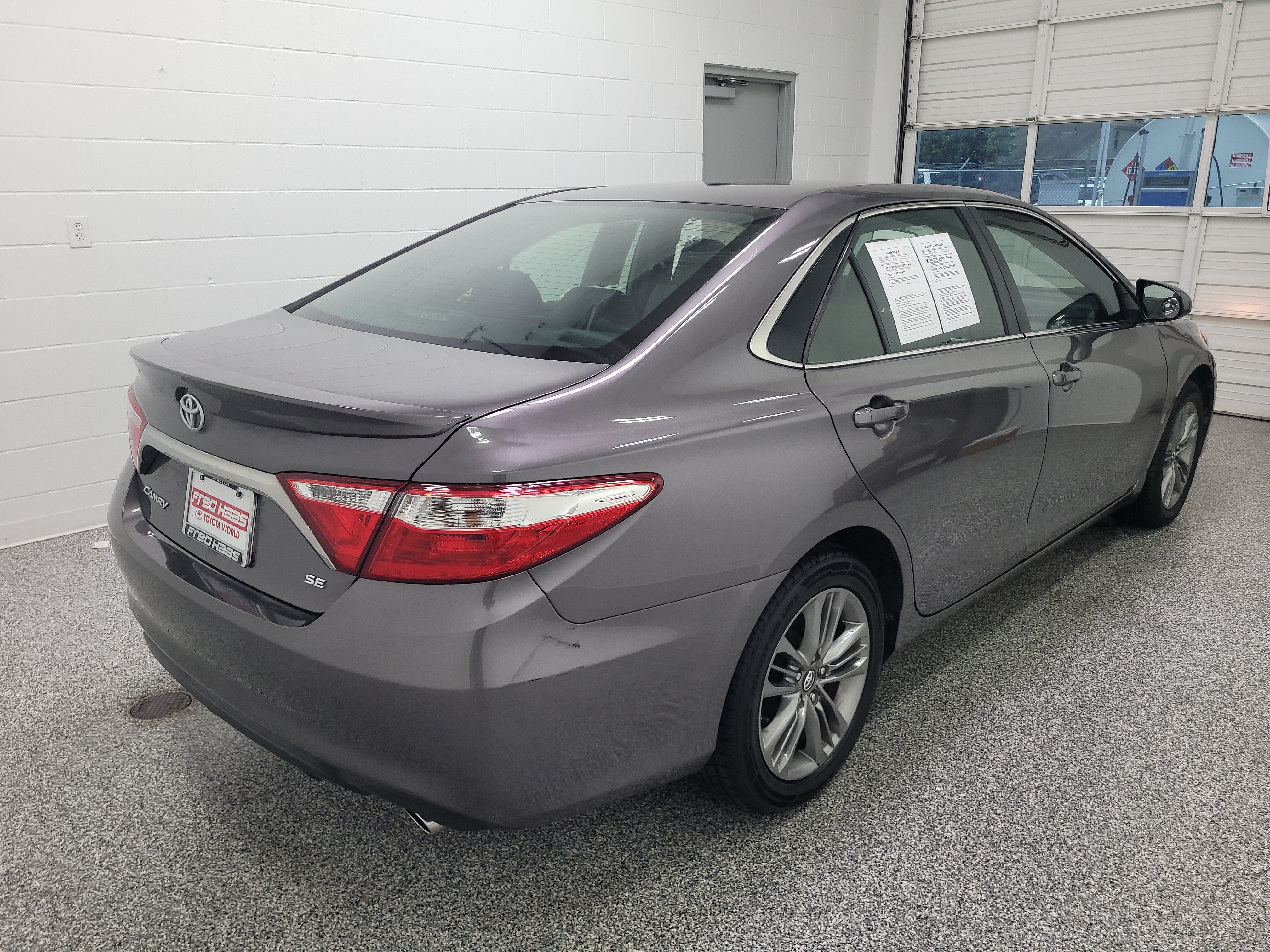 Used 2017 Cosmic Gray Mica Toyota SE image 4
