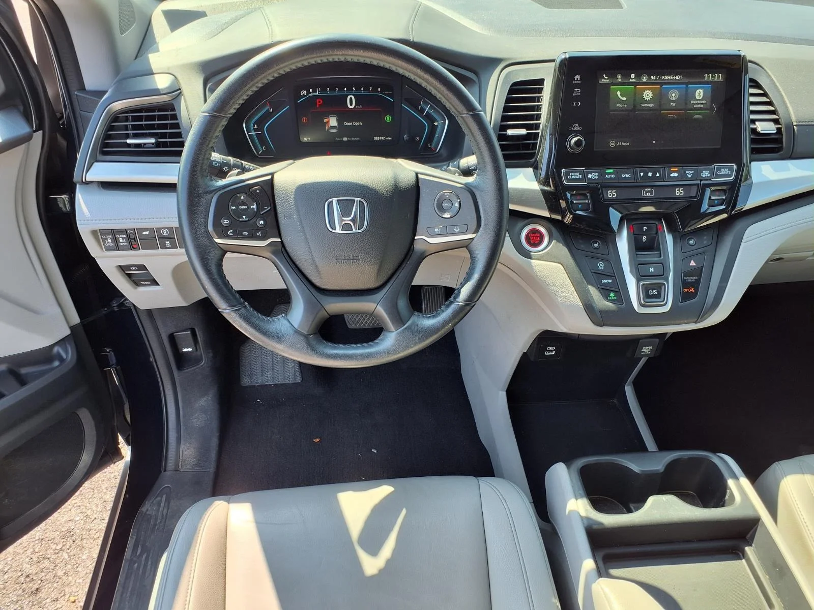 Used 2021 Obsidian Blue Pearl Honda  image 2