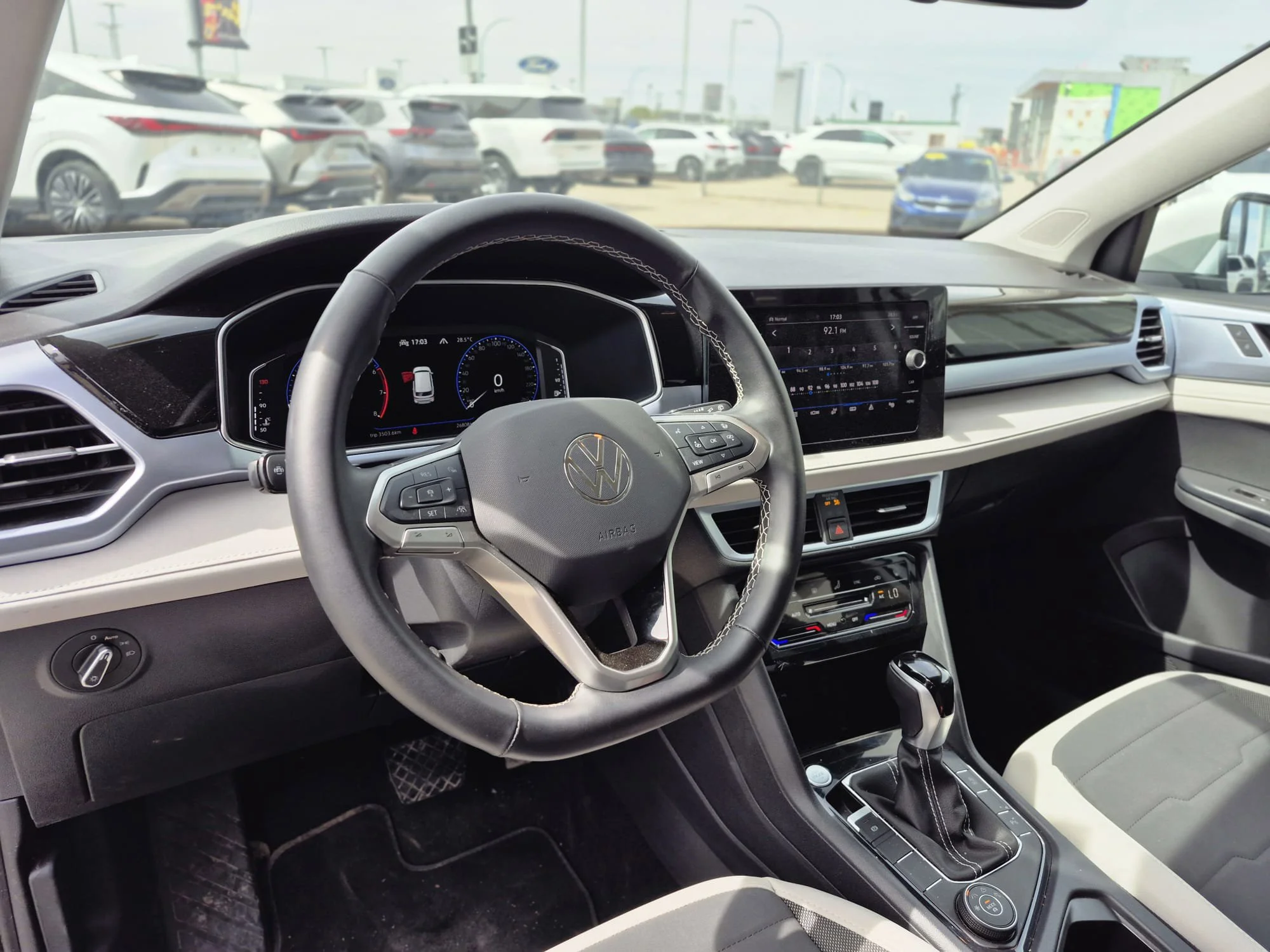 Certified Used 2025 Pure White Volkswagen Comfortline 4Motion*Adaptive Cruise | Remote Start | Htd Seats | Htd Wheel | Blind Spot Detection image 6