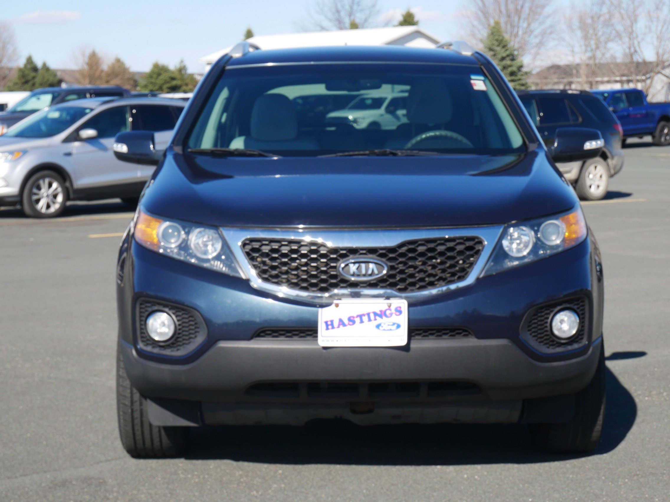 Used 2013 Baltic Blue Kia LX image 8