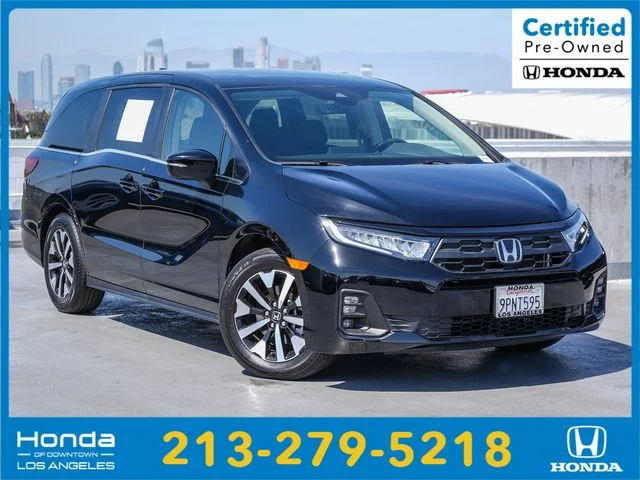 Certified Used 2025 Black Honda EX-L image 1