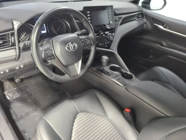 Used 2023 Celestial Silver Metallic Toyota SE image 23