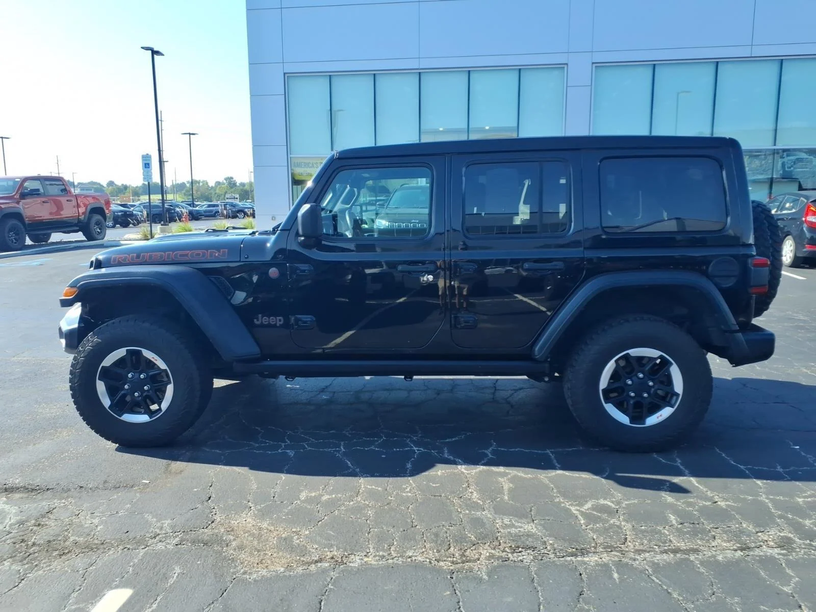 Used 2019 Black Clearcoat Jeep Rubicon image 4