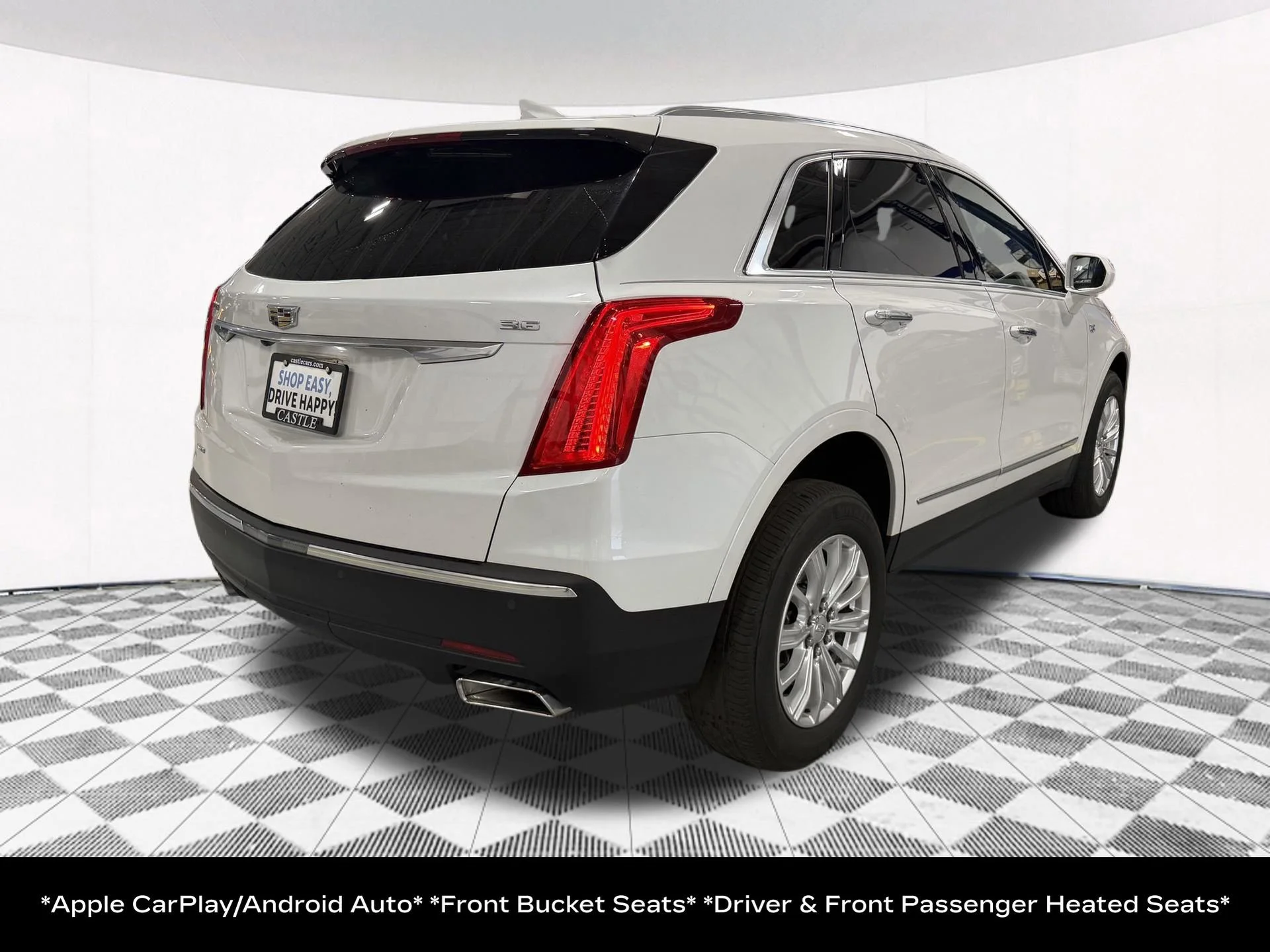 Used 2019 CRYSTAL WHITE TRICOAT Cadillac AWD image 8