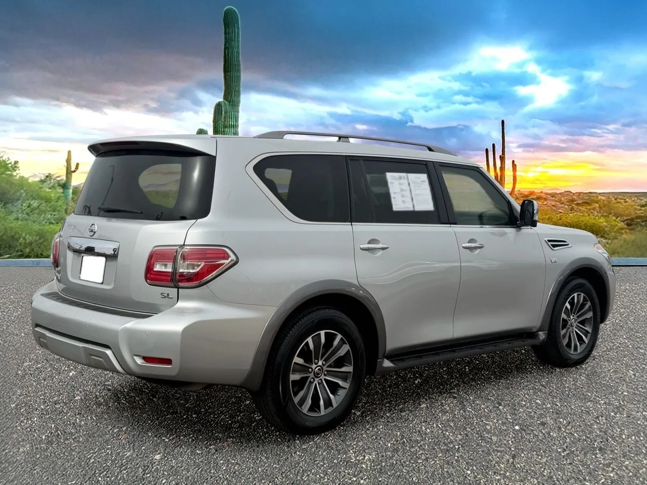 Used 2018 Brilliant Silver Nissan SL image 3