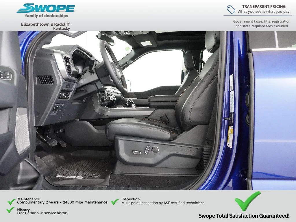 New 2026 ARGON BLUE METALLIC Ford LARIAT image 12