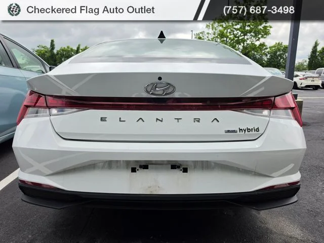 Used 2023 Lunar White Hyundai Blue image 5
