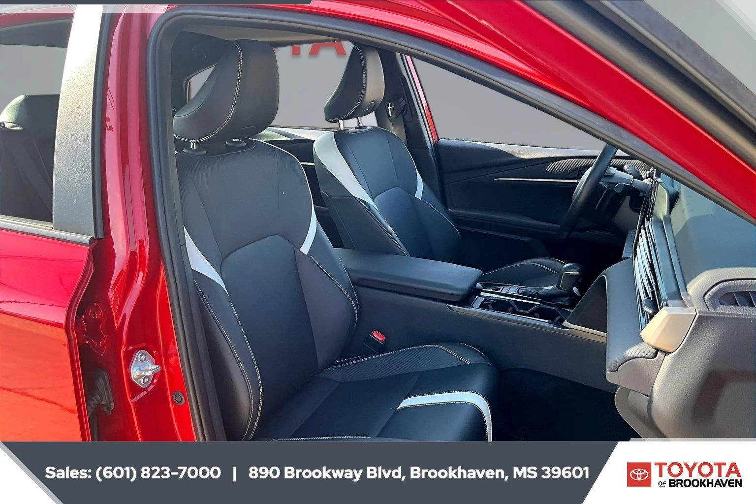 Used 2025 Supersonic Red Toyota SE image 6