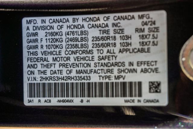 Used 2024 Gray Honda EX image 44