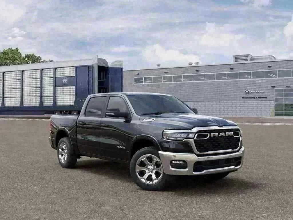 New 2026 Diamond Black Crystal Pearlcoat RAM Big Horn image 65