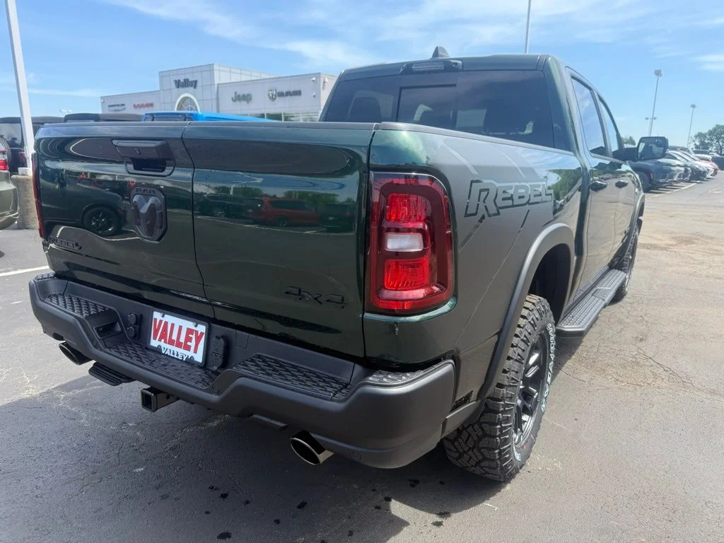 New 2026 Serrano-Green Metallic Exterior Paint RAM Rebel image 3