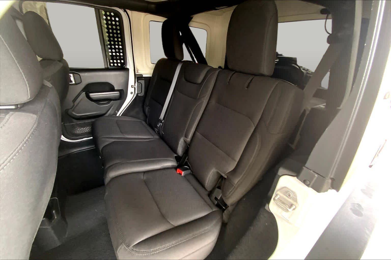 Used 2021 Bright White Clearcoat Jeep Unlimited Willys Sport image 20