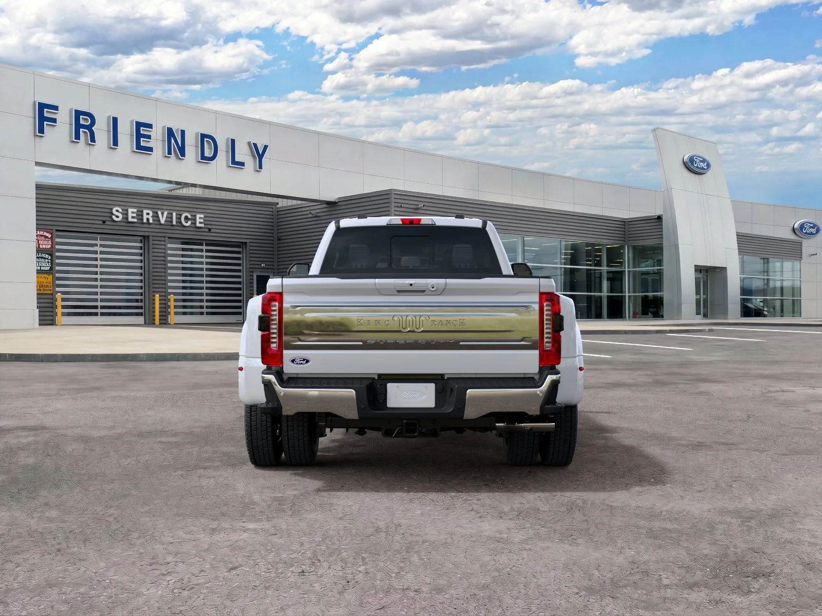 New 2027 Star White Metallic Tri-Coat Ford F-450® King Ranch® image 7