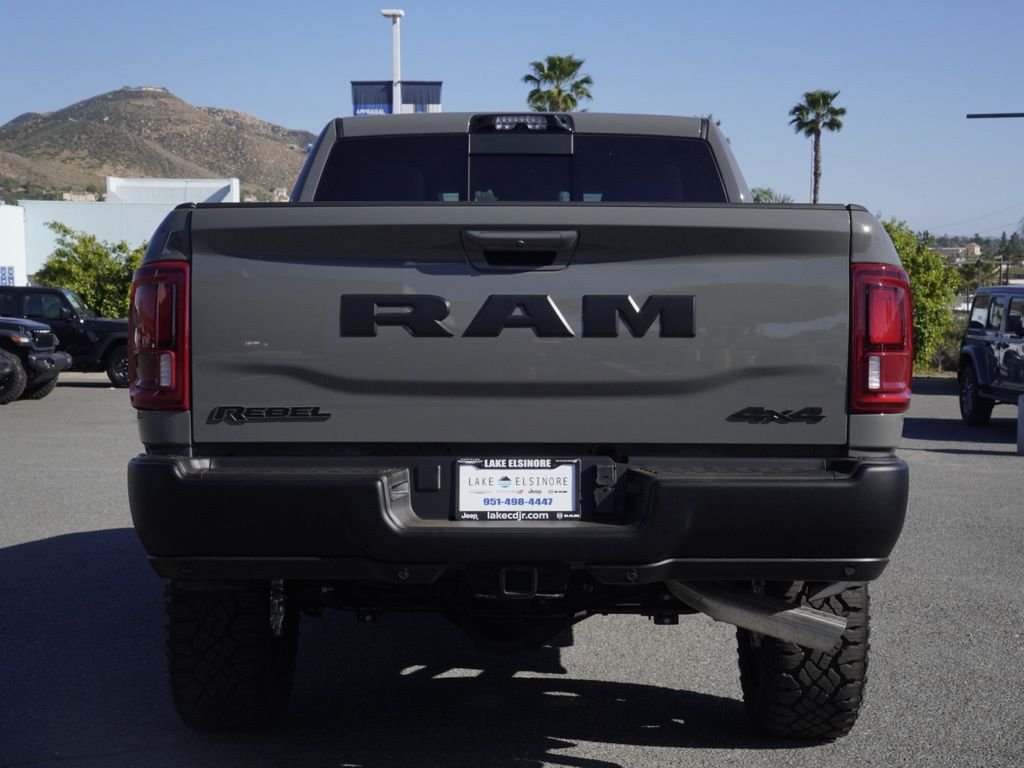 New 2026 Ceramic Gray Clear-Coat Exterior Paint RAM Rebel image 4