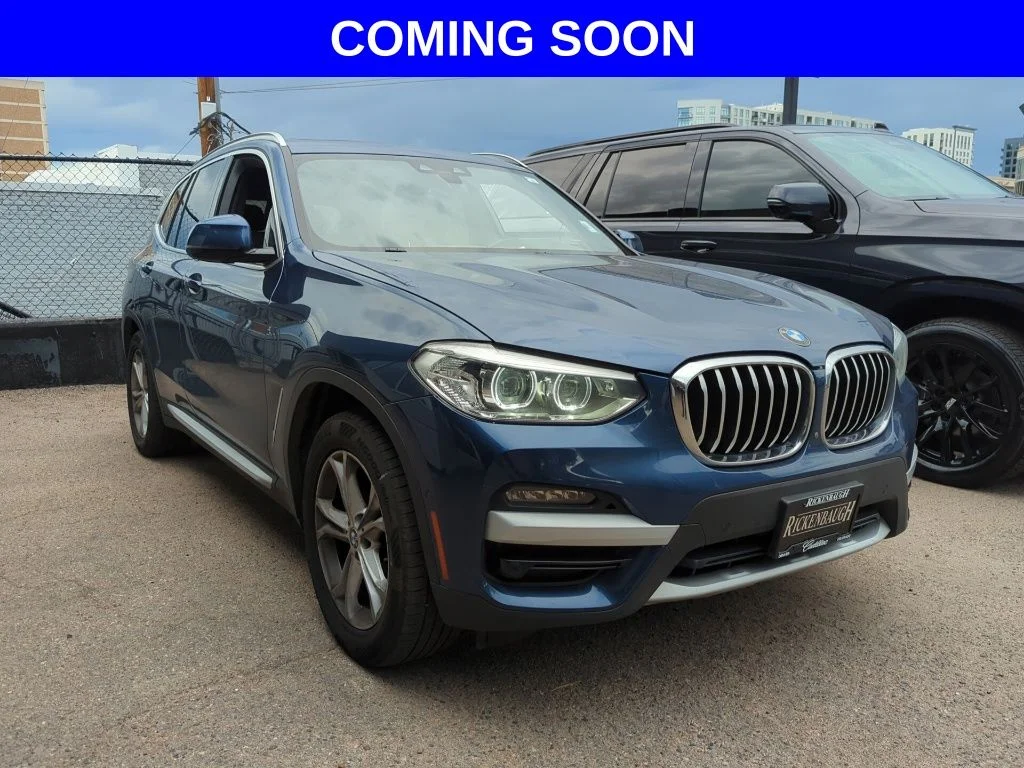 Used 2021 Blue BMW xDrive30i image 1
