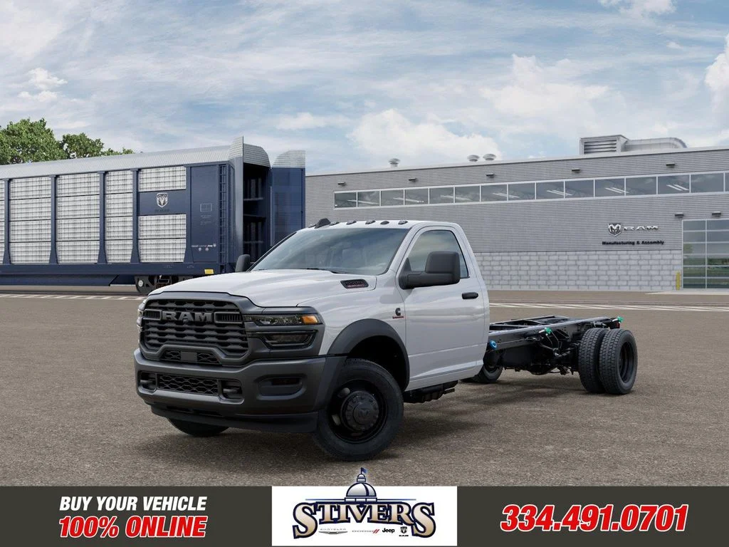 New 2026 Bright White Clear-Coat Exterior Paint RAM Tradesman image 1