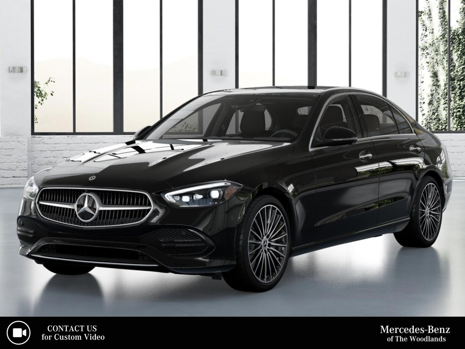 New 2026 Black Mercedes-Benz C 300 image 1