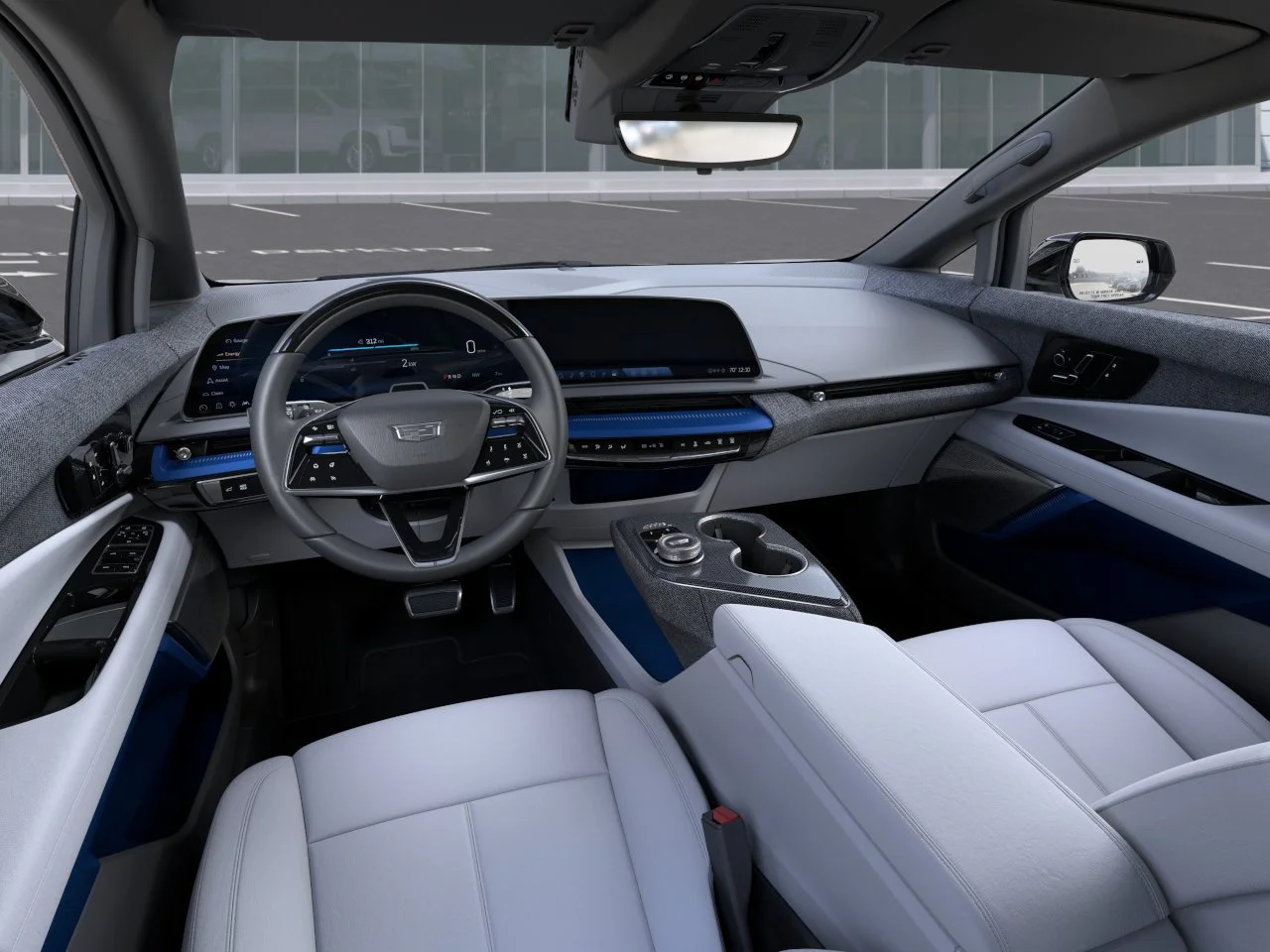 New 2026 Vibrant White Tricoat Cadillac Sport image 15