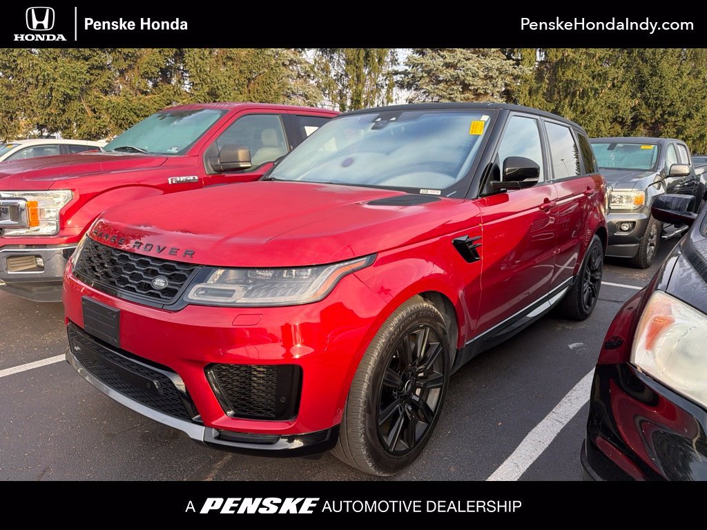 Used 2021 Firenze Red Metallic Land Rover HSE Silver Edition image 1