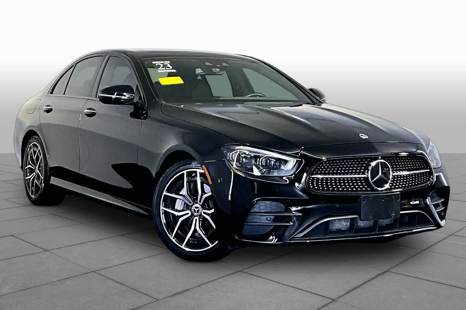 Certified Used 2023 Black Mercedes-Benz E 350 image 3