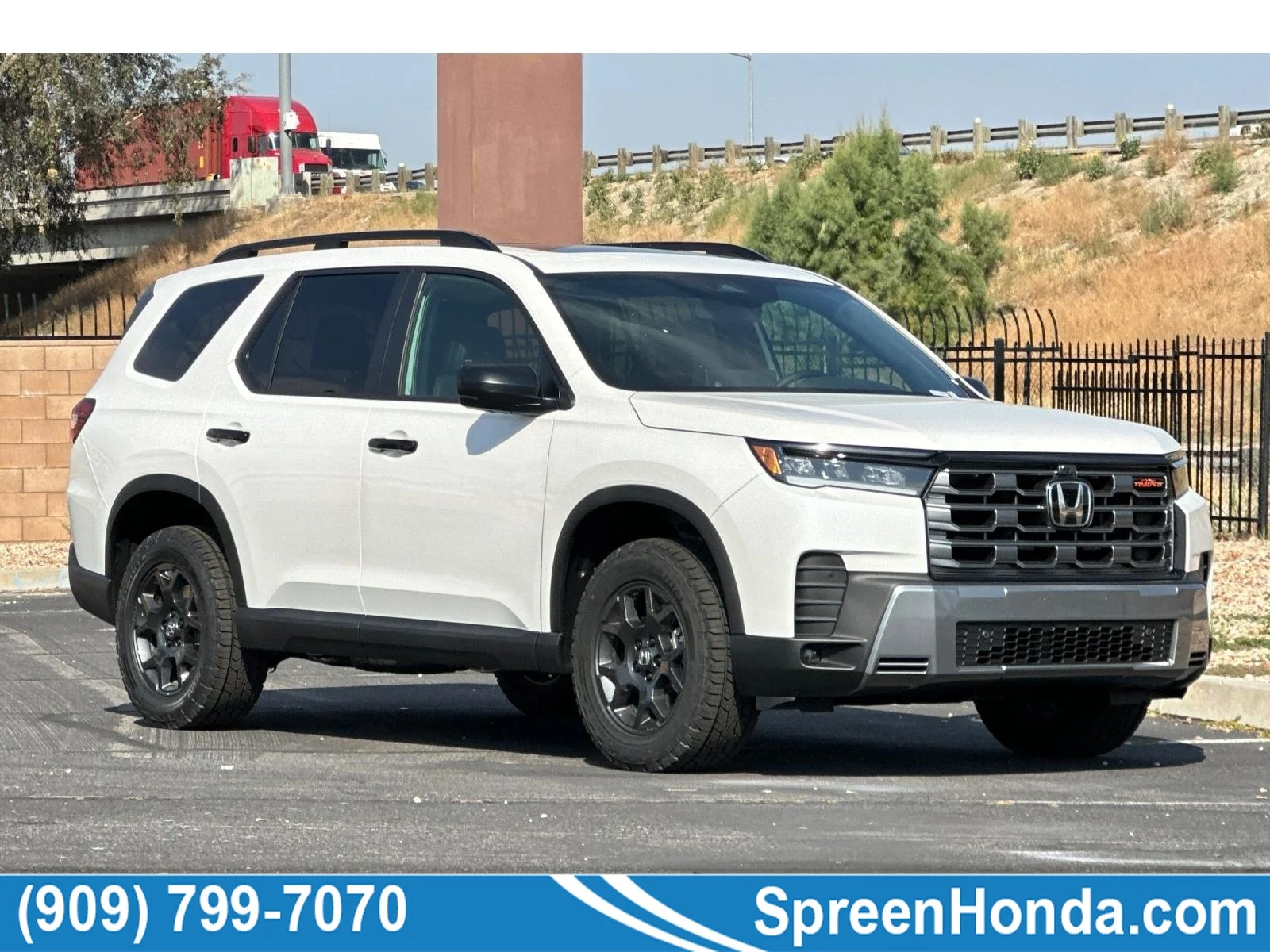 New 2026 Platinum White Pearl Honda TrailSport image 1