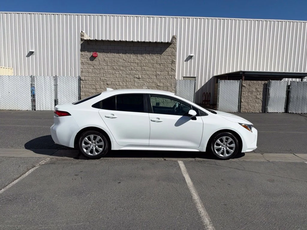 Used 2025 White Toyota LE image 6