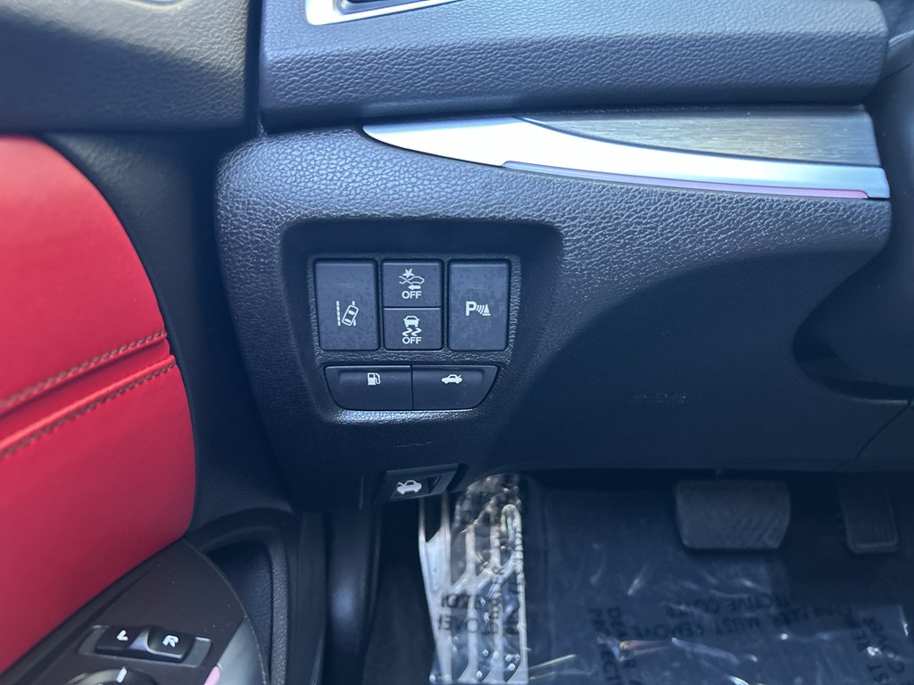 Used 2019 Crystal Black Pearl Acura w/A-Spec Pkg Red Leather image 27