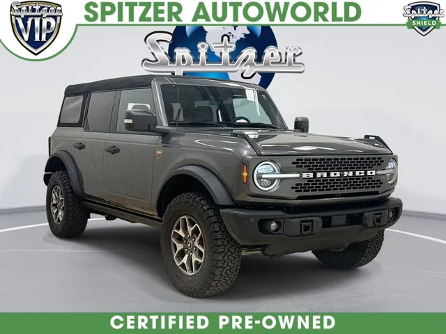 Certified Used 2025 Gray Ford Badlands image 1