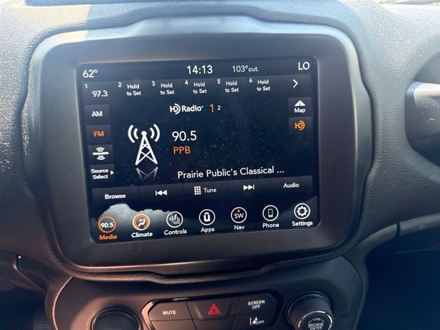 Used 2021 Blue Jeep Trailhawk image 2