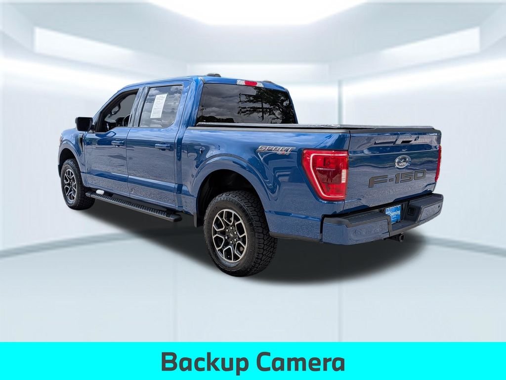 Used 2022 Blue Ford XLT image 3