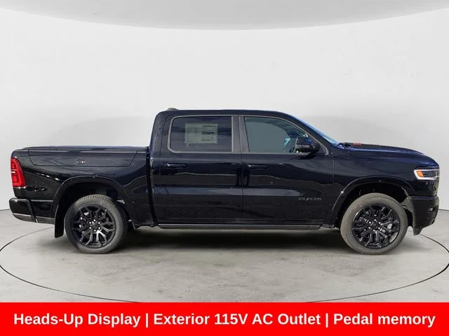 New 2026 Diamond Black Ram LIMITED CREW CAB 4X4 5