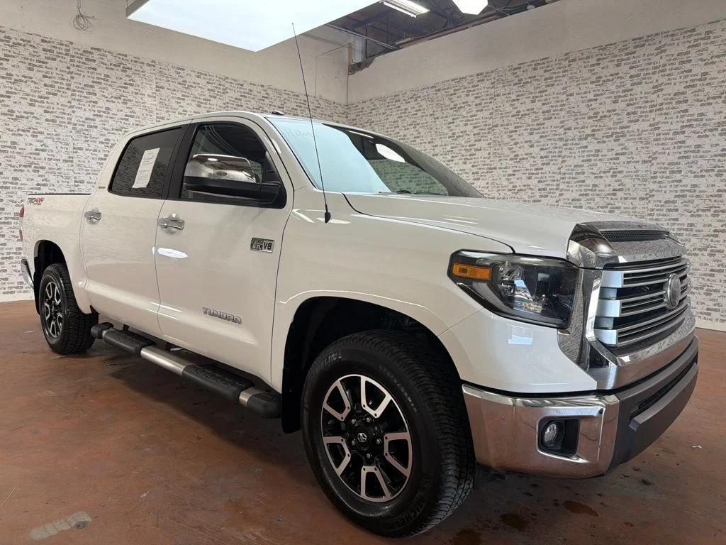 Used 2019 Super White Toyota Limited image 1