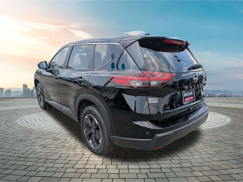 Certified Used 2025 Super Black Nissan SV image 7
