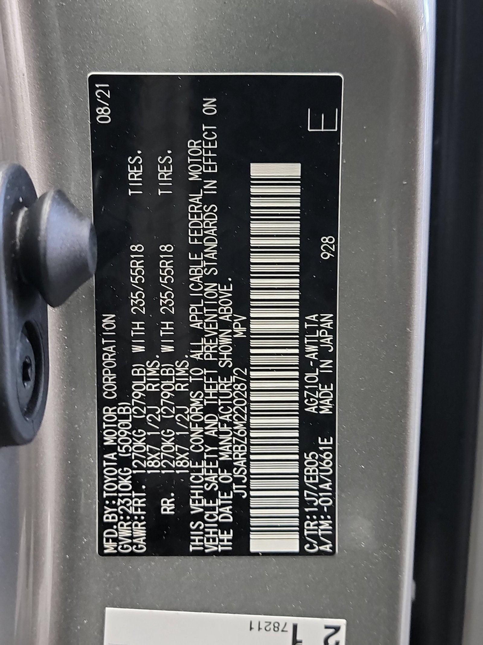 Used 2021 Atomic Silver Lexus NX 300 F SPORT image 31