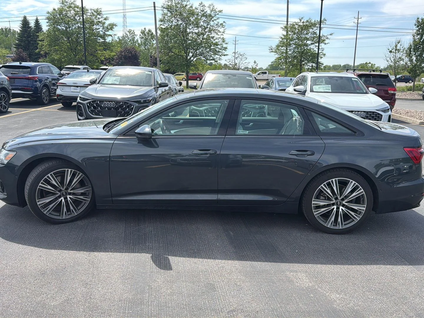 Used 2023 Manhattan Gray Metallic Audi Premium image 4