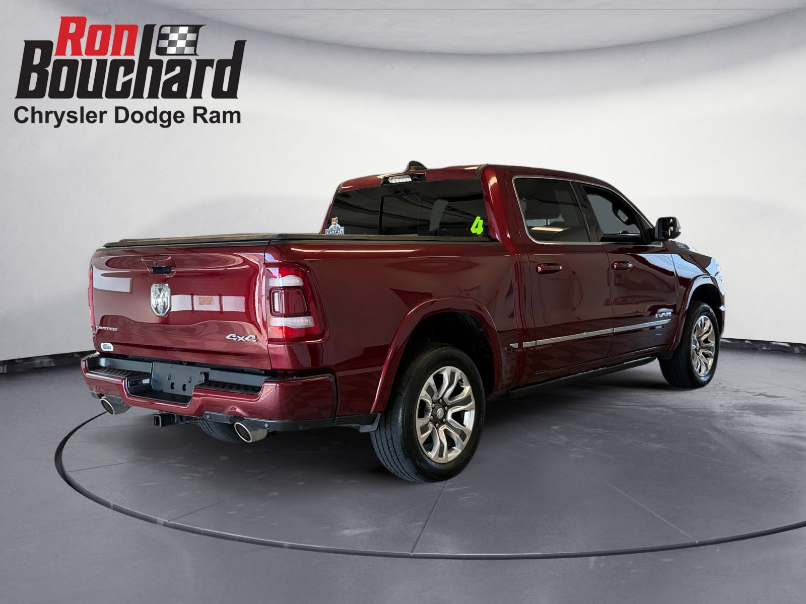Used 2024 Delmonico Red Pearlcoat Ram Limited image 2