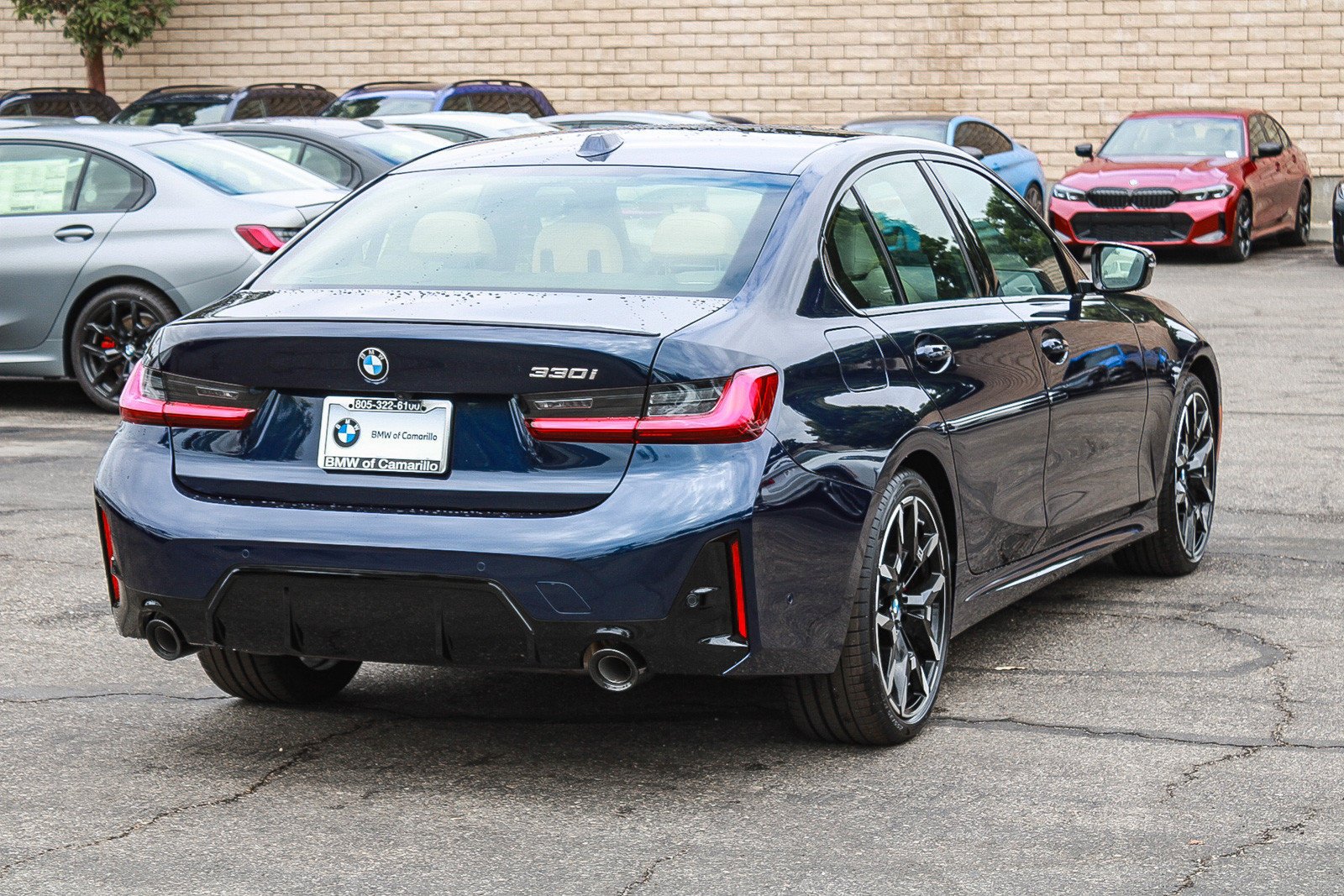 New 2026 Tanzanite Blue II Metallic BMW 330i NA image 6