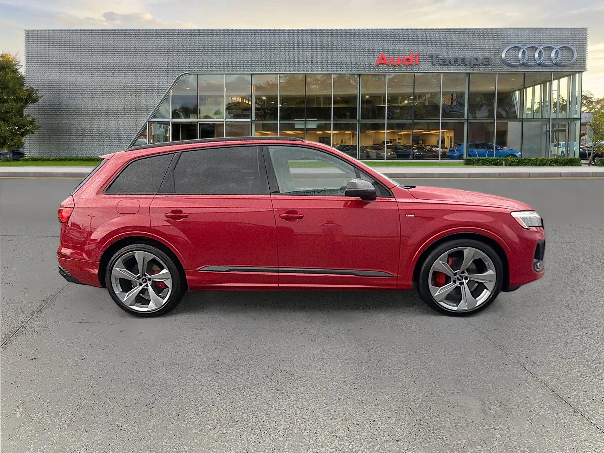 New 2026 Chili Red Metallic Audi S line Prestige image 2