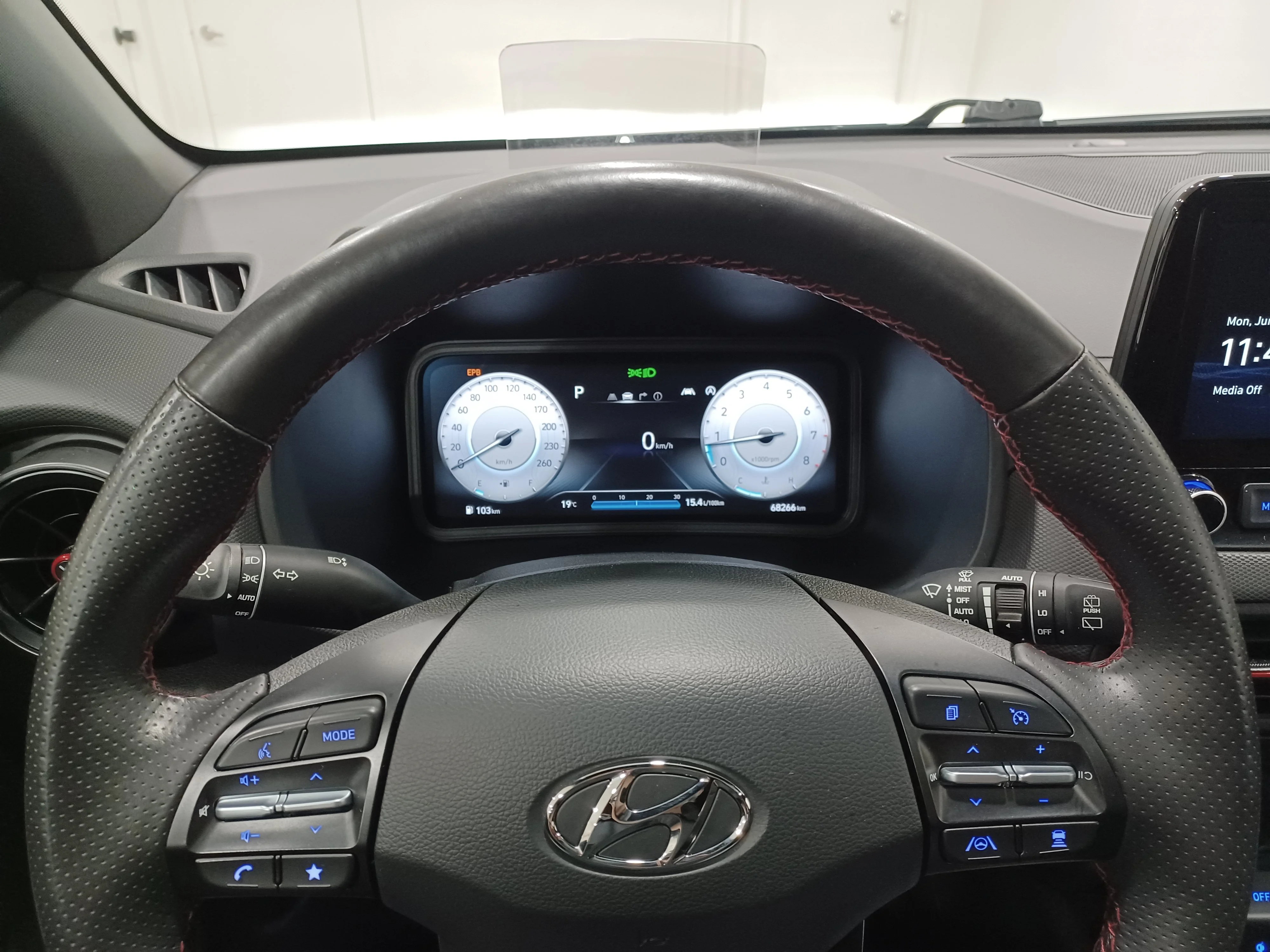 Certified Used 2023 Cyber Grey Hyundai N-Line Ultimate AWD*Adapt Cruise | Remote Start | Nav | HUD | Cooled Leather | Sunroof | Htd Wheel image 15