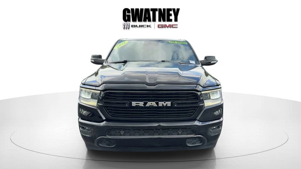 Used 2021 RAM Ram 1500 Pickup Laramie with VIN 1C6SRFJTXMN679382 for sale in Little Rock