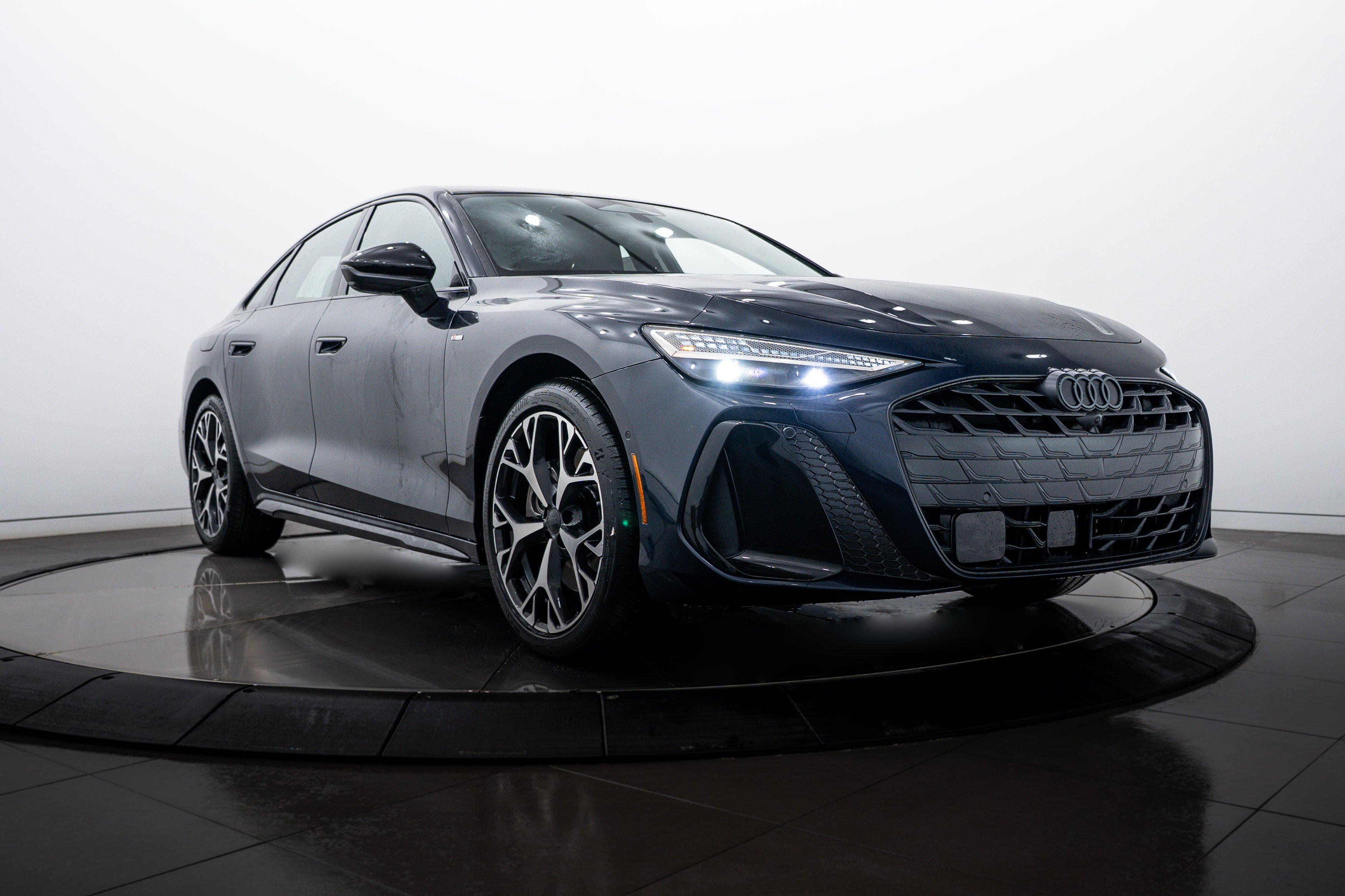 New 2026 Blue Audi Premium Plus image 1