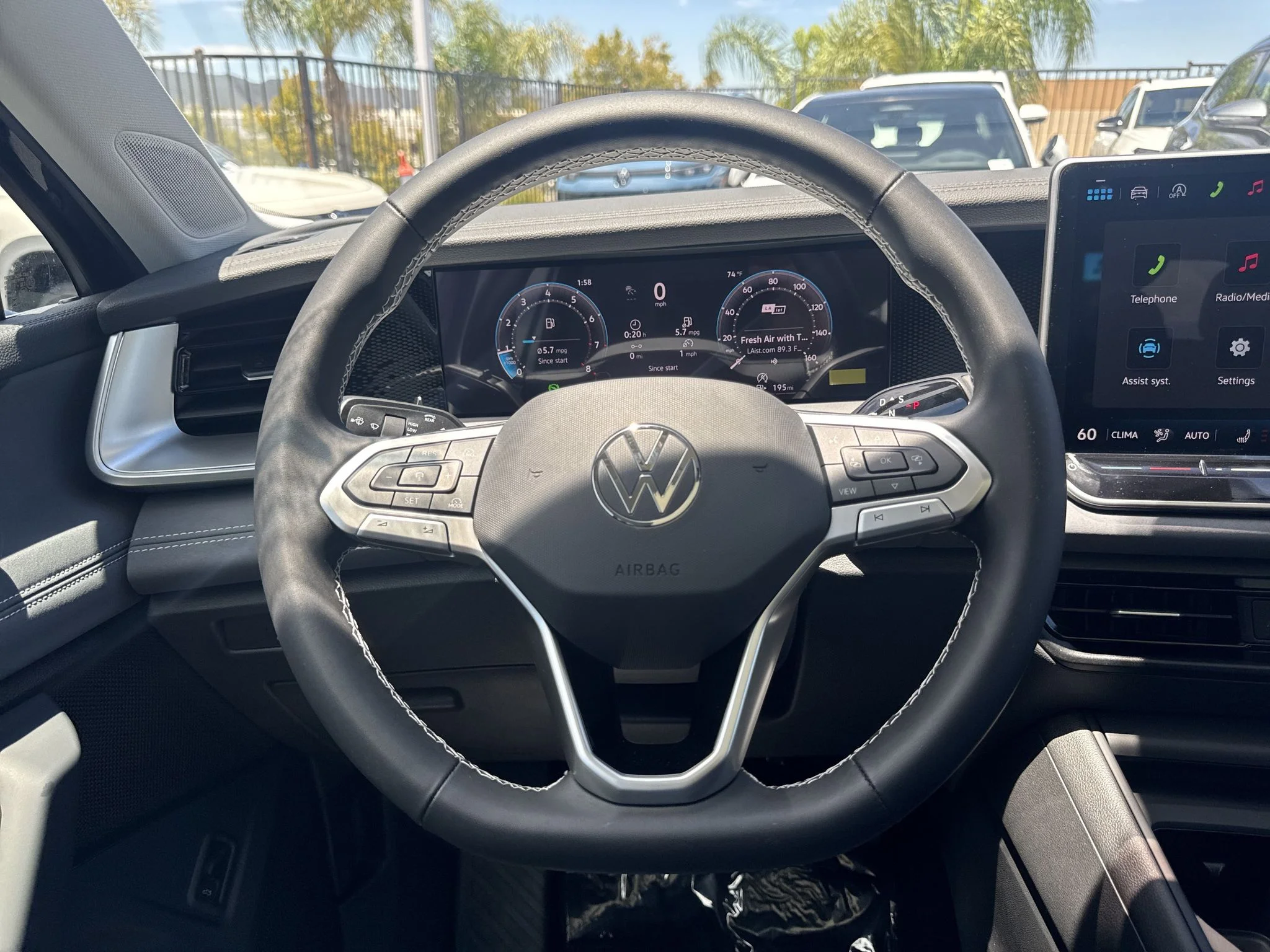 New 2026 Deep Black Pearl Volkswagen SE image 17