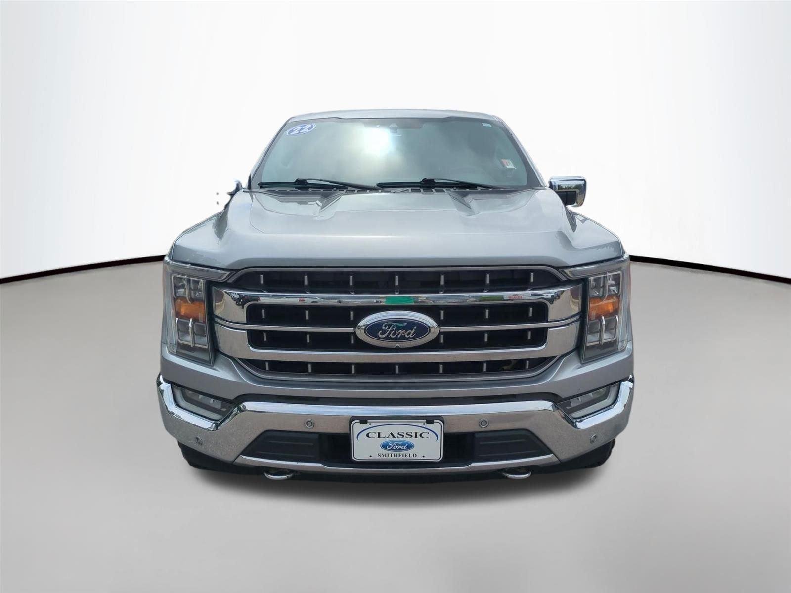 Used 2022 Iconic Silver Metallic Ford LARIAT image 14