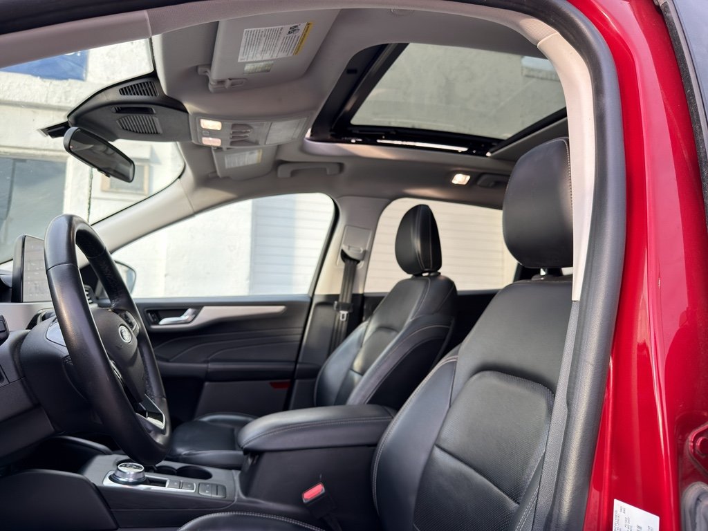 Used 2022 Red Metallic Ford SEL image 11