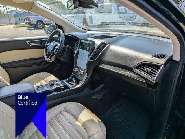 Used 2022 Black Ford SEL image 36