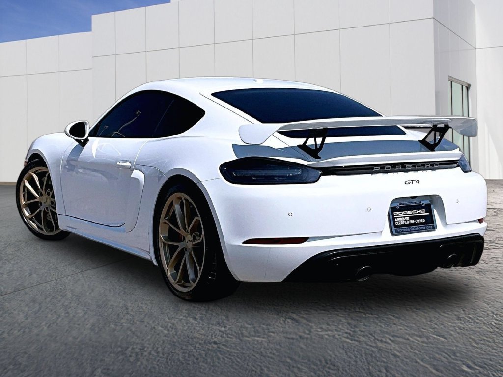 Used 2020 White Porsche GT4 image 3