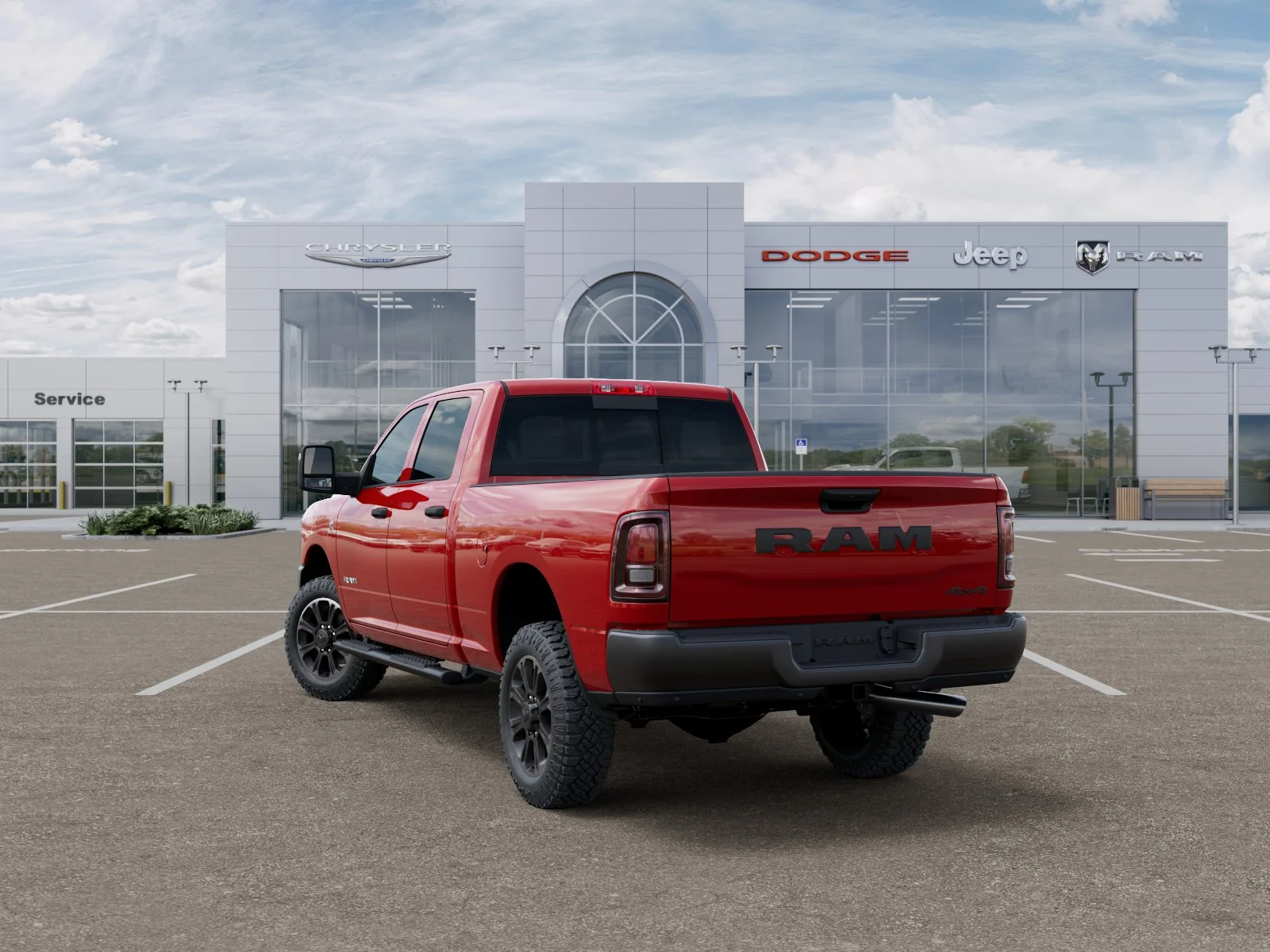 New 2027 Flame Red Clear-Coat Exterior Paint RAM Warlock image 30