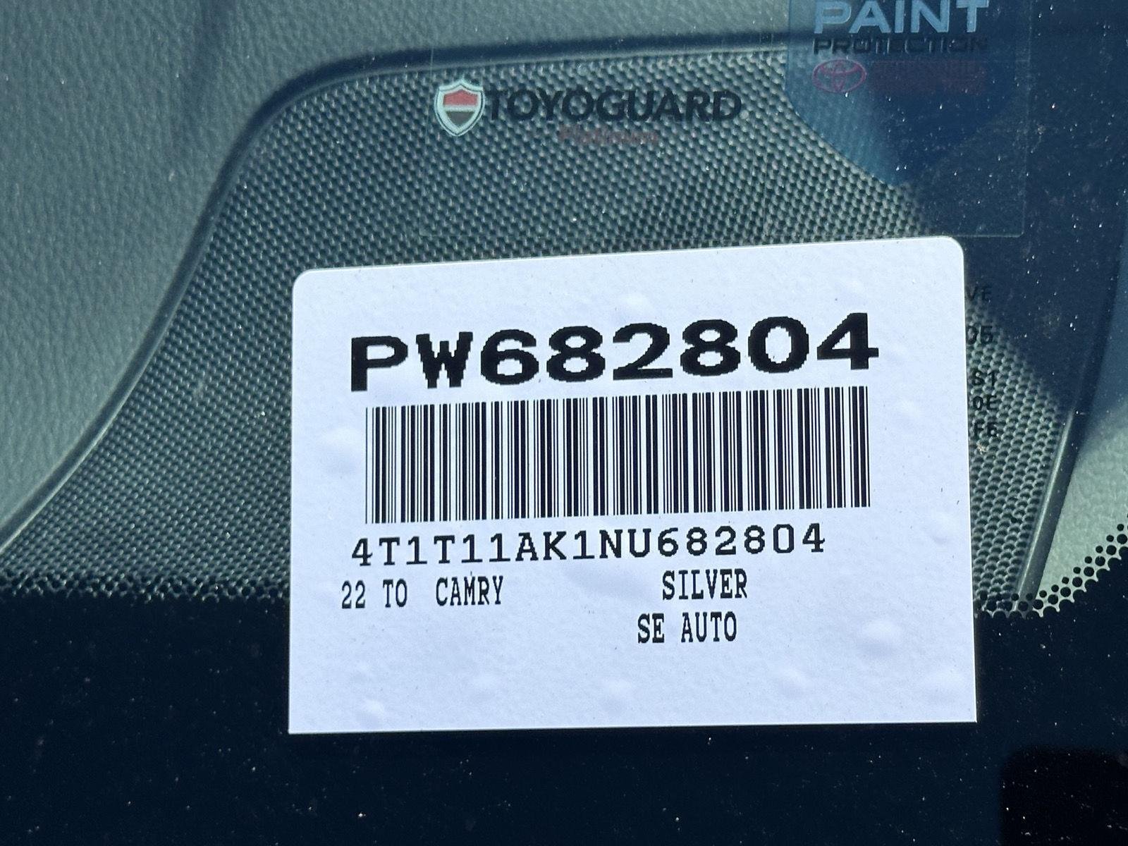 Used 2022 Predawn Gray Mica Toyota SE image 14