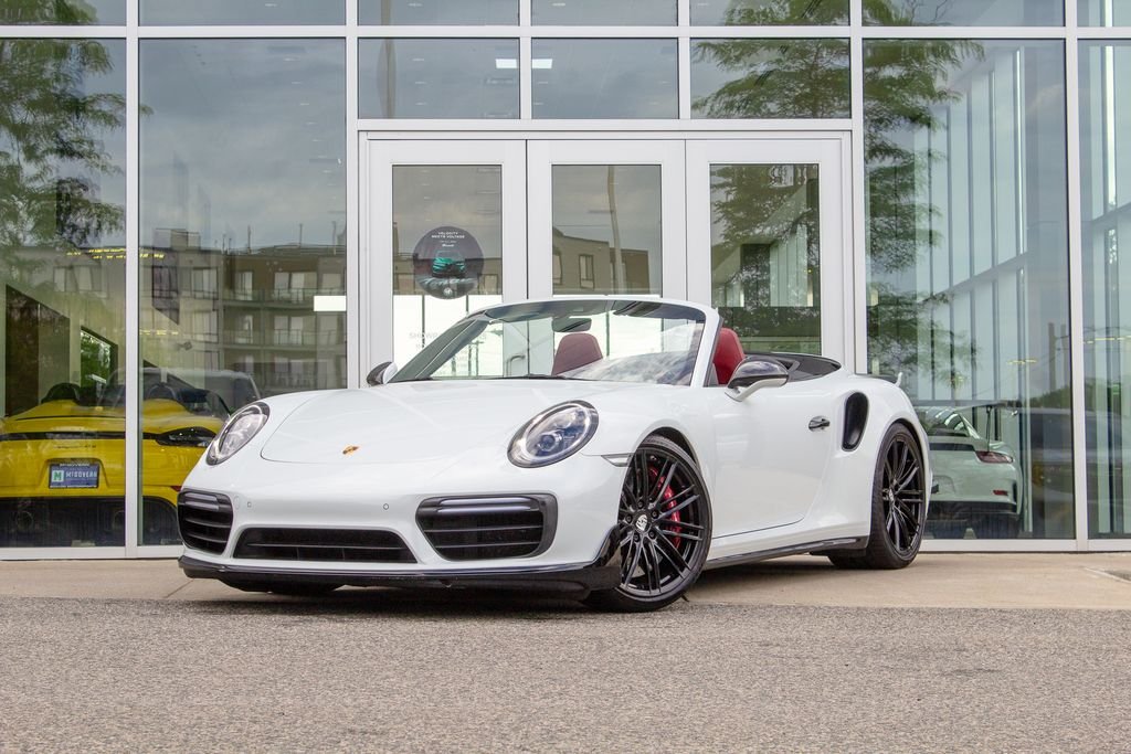 Used 2019 White Porsche Turbo image 2
